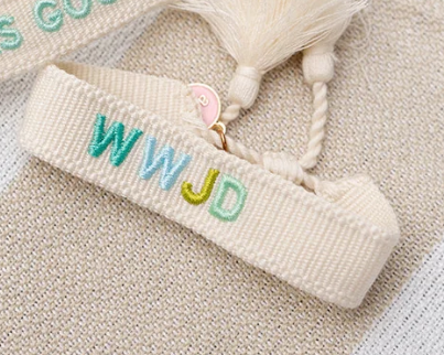 Canvas Faith Bracelet